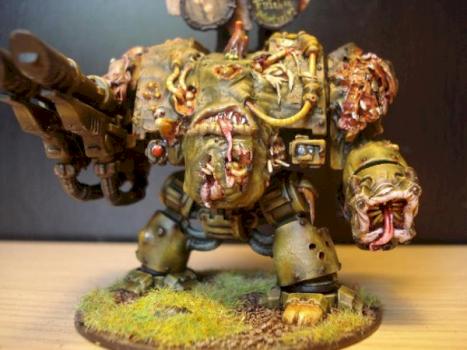 Nurgle Dredd by LordGobSlak