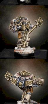 Chaplain on jump pack in white 0.1 by IRKUCK