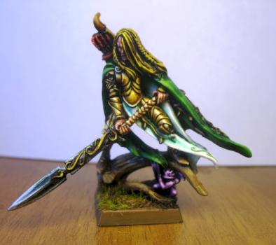 Wood elf champion by demoneyestudio