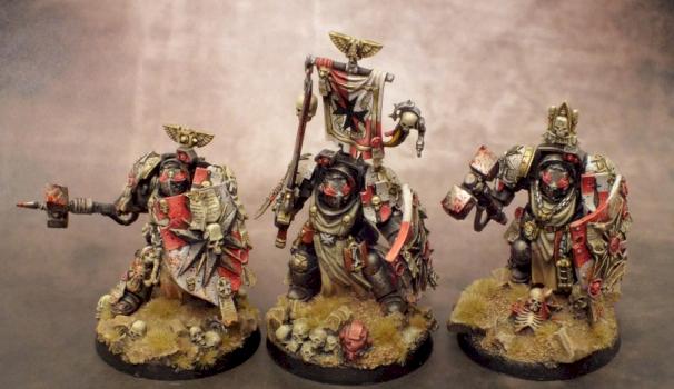 Black Templar Terminator Assault Squad by Dante77