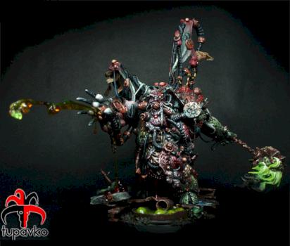 Death Guard Daemon Prince of Nurgle by tupavko