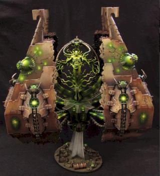Necron Tesseract Vault by medows