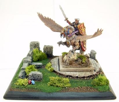 Bretonnian King Louen by darkstudios