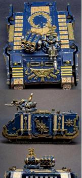 Chaos Thousand Sons Rhino by farseer oliver