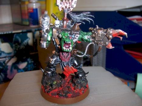 Ork Waaaghboss by Baschdi