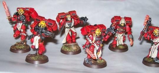Blood Angels Veteran Assault Squad by pictop