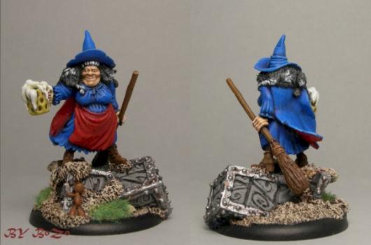 Discworld Miniatures Nanny Ogg by Bozo