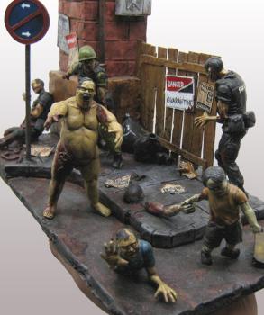 diorama zombie final by alfredolanda