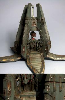 Drop pod interior by jinn