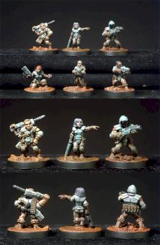 Grymn Force Project : Fireteam Halla by the bearded snot