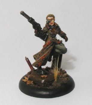 Viridian Colonial Marine Sergeant Heroine by PrivateIron