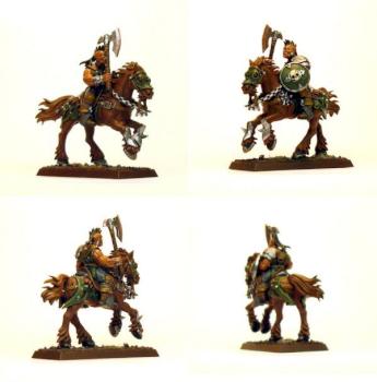 Single Chaos Marauder Horseman, Nurgle by Walkere
