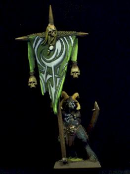 Beastman Bannerholder by maglore9780