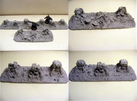 ork, orks, orkze skull-tank-trap's by blitzkrieg bob