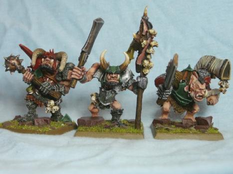 Chaos ogres by Toltoï