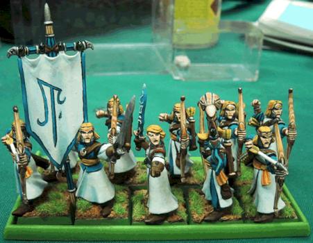 High Elf Archer Regiment by Scott ExV