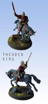 Theoden on Horseback by Leoric