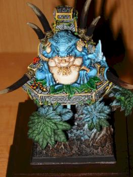 Blue hand of god Slaan by DarkSoul