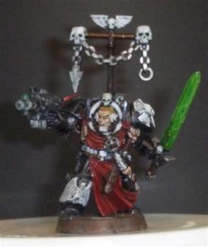 Black Templare Commander by Darwin Green