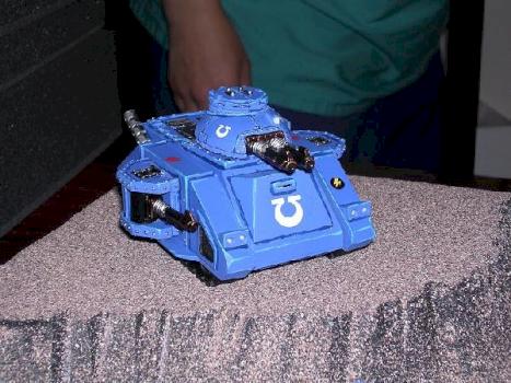 Ultramarines Predator by mauleed