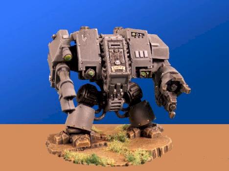 Space Marine Dreadnought by Skull Basha Studios