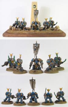 Thousand Sons Terminator Squad by Pentrago