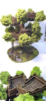 tree with platforms by pSycho DAVE