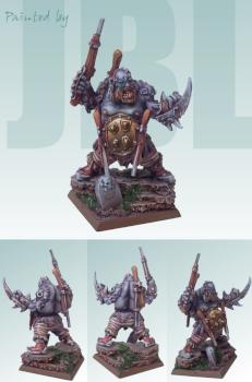 Limited Edition Ogre Tyrant -re-painted by JuliaBrasiLuxus