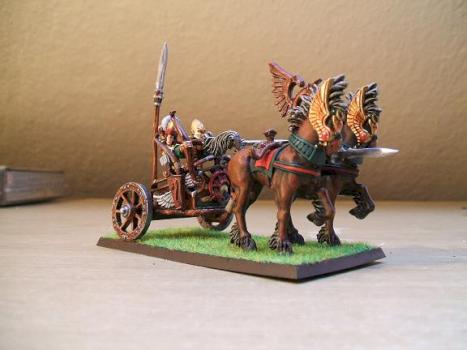 High Elves Chariot - Hochelfen Streitwagen by Asuryan der Große