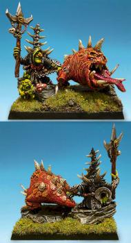 Skarsnik & Gobbla by SlyOldOrc