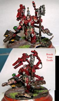 Blood Angel Techmarine by brushyourteeth
