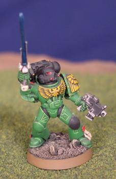 Space Marine Commander by Snakepants