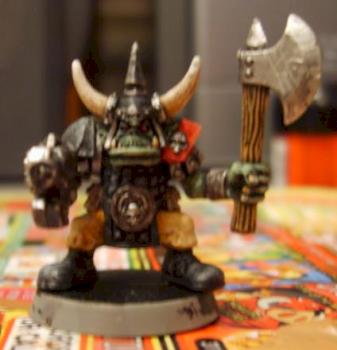 Old warhammer 40000 ork by Lee
