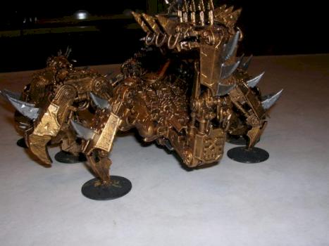 brass scorpion rear by ThyHorrorCosmic