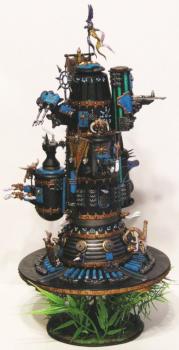 Silver Tower of Tzeentch (verso) by AlaricCantonain