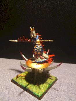 Lord Of Tzeentch On Disc Of Tzeentch by Binz