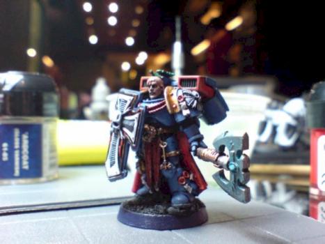 Space marine Commander by Williamthenewbie