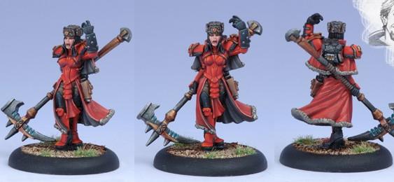 Commander Sorscha by RoguePainter