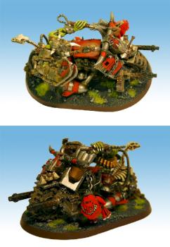 Warboss on bike by Drong