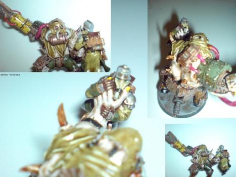 Nurgle Renegade Ogryn with DKK by PlagueBearer