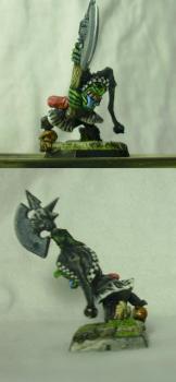 Converted Night Goblin Boss With Great Weapon by Byronic