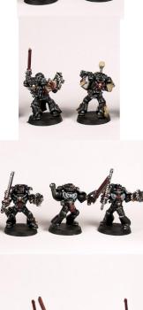 Black Templar Initiates WIP by Bartolomeus 777