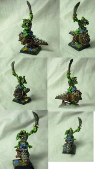 Night Goblin Boss on Squig by Byronic