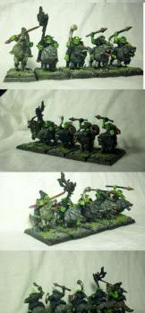 Night Goblin Wolf Riders (Work in progress) by Byronic