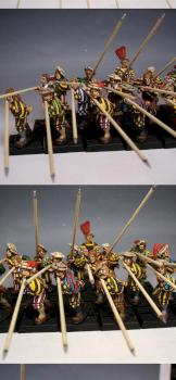Even more Averland pikemen by Kapten Kampf