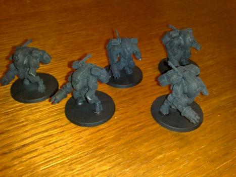 Converted Tau stealth suit team by Keecai
