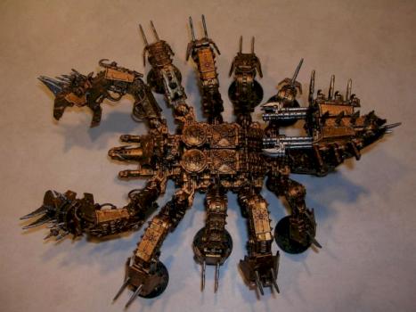brass scorpion top by ThyHorrorCosmic