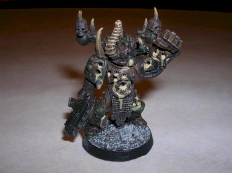 plague marine champ w/ power fist by ThyHorrorCosmic