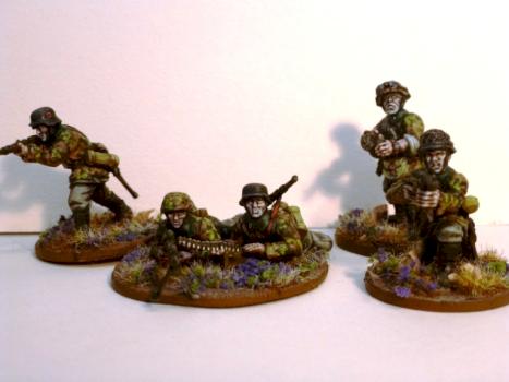 Waffen SS Grenadiers by Volley Fire