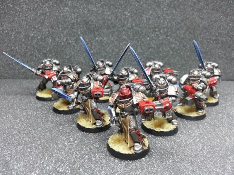 Grey Knight Strike Squad II by LegionofOne